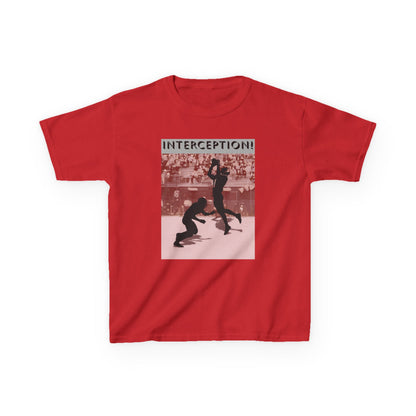 Football Interception Tee - Kids T-Shirt