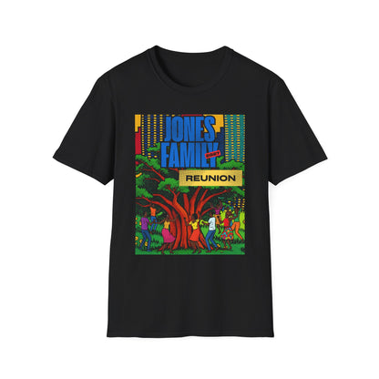 Jones Tree Dancing FR Tee — Unisex Softstyle T-Shirt $16.47-$20.80