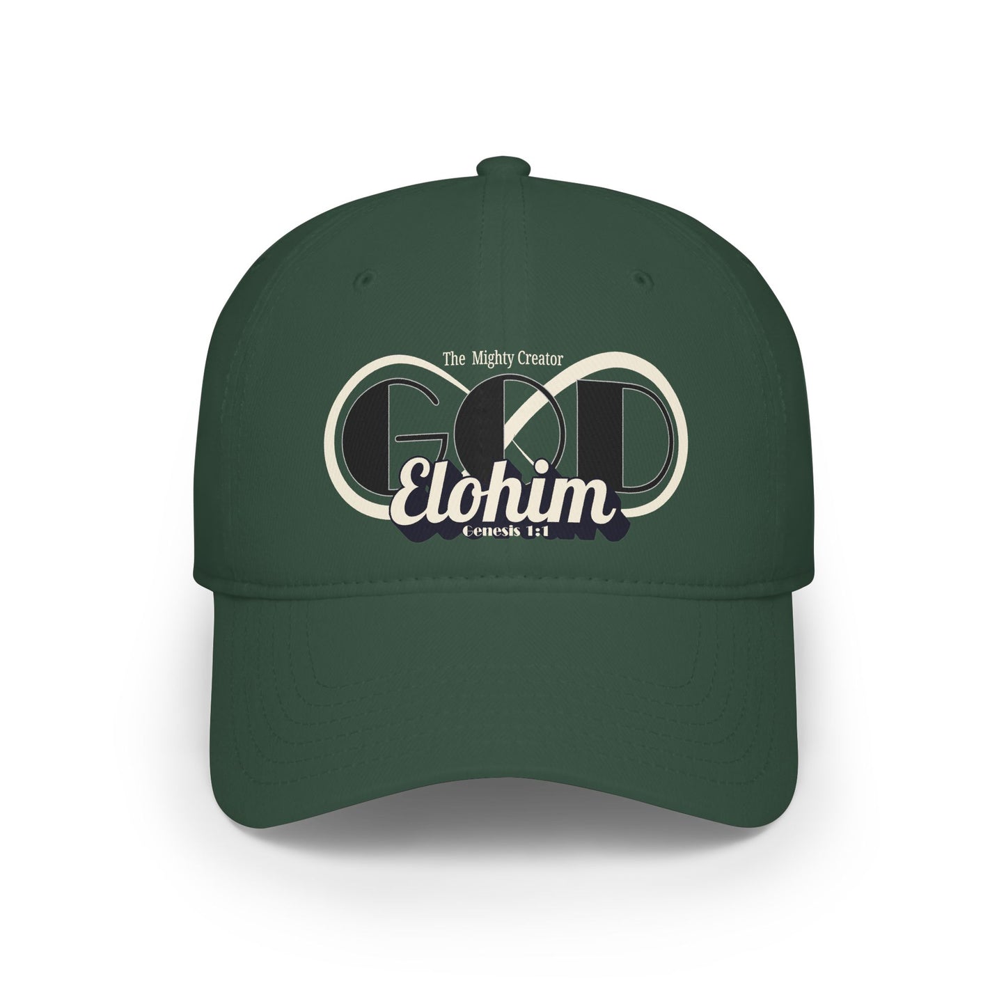 Mighty Creator Hat2 - Low Profile Baseball Cap (Print)