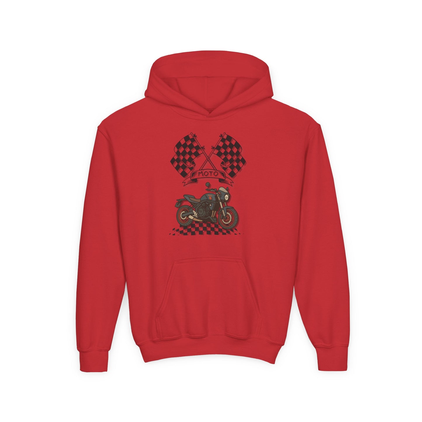 Motorcycle Racing - Kids/Youth Hoodie
