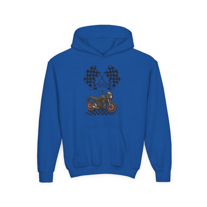 Motorcycle Racing - Kids/Youth Hoodie