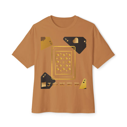 Joker and Aces Tee – Oversized Box Graphic T-Shirt