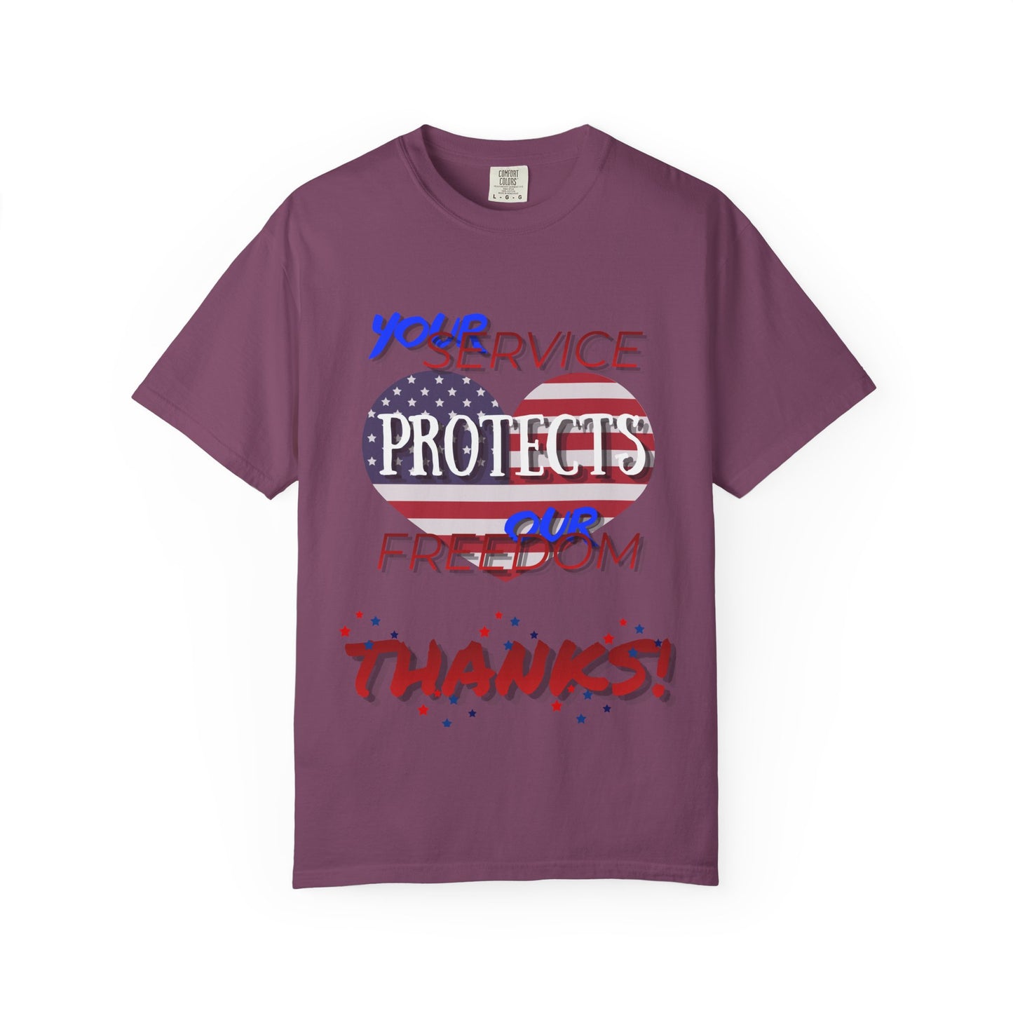Thanks 4 Service Memorial Day - Unisex T-shirt