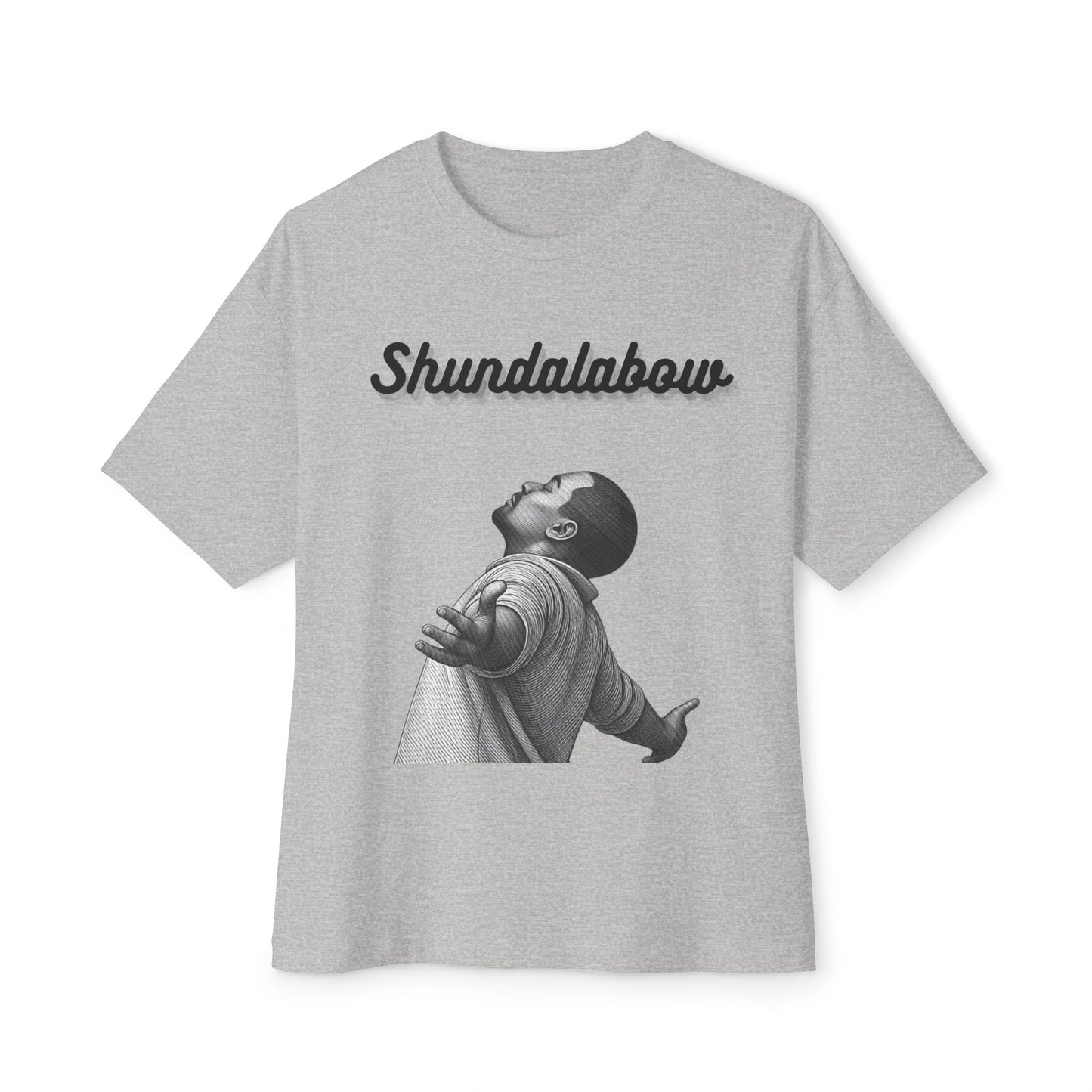 He Shundalabow – Oversized Box Graphic T-Shirt