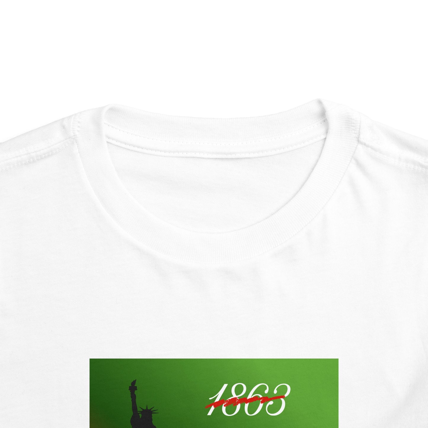 1863 1865 Liberty Juneteenth Tee — Toddler Graphic T-Shirt