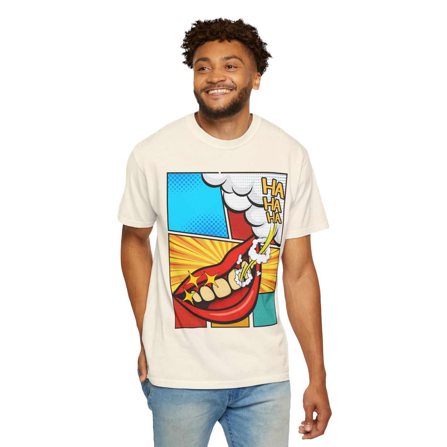 Comic 3Ha Tee - Unisex T-shirt
