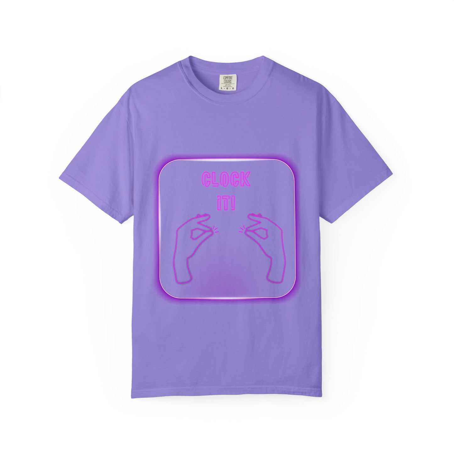 Clock it Fuchsia Tee -Unisex T-shirt
