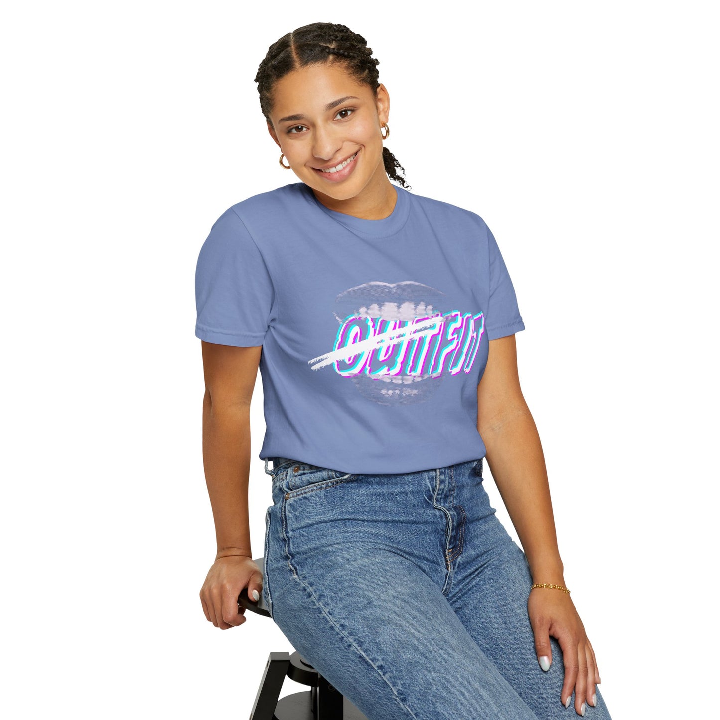 Mouth Fit Glitch Tee - Unisex T-shirt