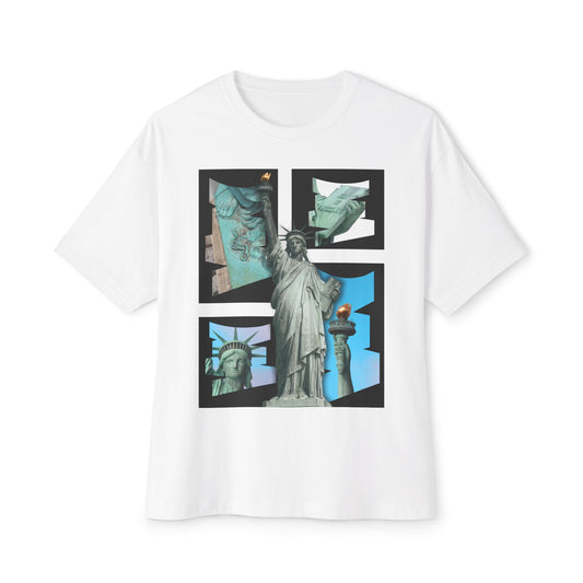 Liberty Parts Tee – Oversized Box Graphic T-Shirt