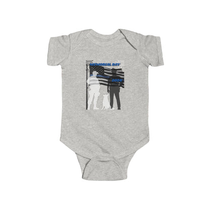 Memorial Day Police 26 Baby Bodysuit – Graphic Infant Onesie