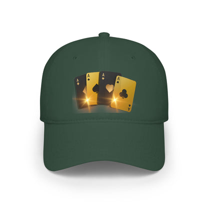 Lit Aces Low-Profile Baseball Cap - Printed