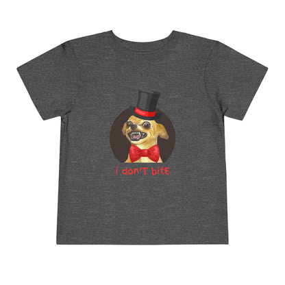 I Don't Bite Tee - Graphic Toddler T-Shirt