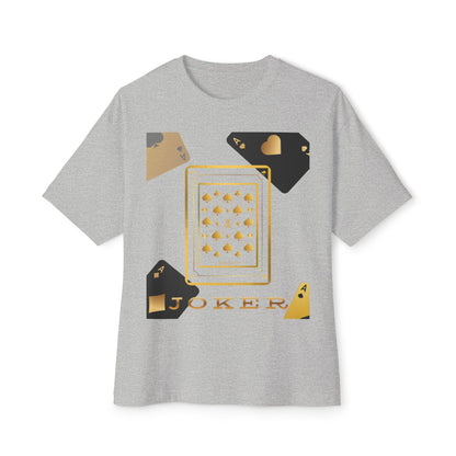Joker and Aces Tee – Oversized Box Graphic T-Shirt
