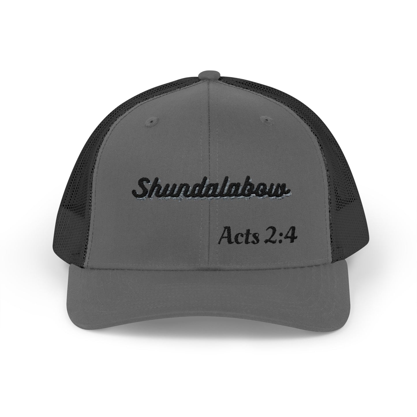 Unisex Acts 2:4 Snapback Trucker Cap - Embroidered