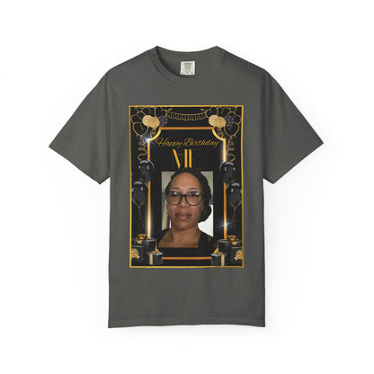 Black & Gold Happy BDay to Me Personalize It! Tee - Unisex T-shirt