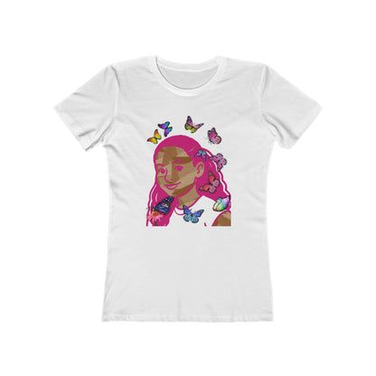 Pink Melanin - Women’s Boyfriend Fit Celebration T-Shirt