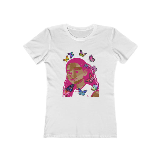 Pink Melanin - Women’s Boyfriend Fit Celebration T-Shirt