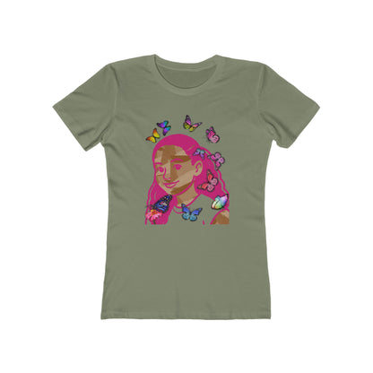 Pink Melanin - Women’s Boyfriend Fit Celebration T-Shirt