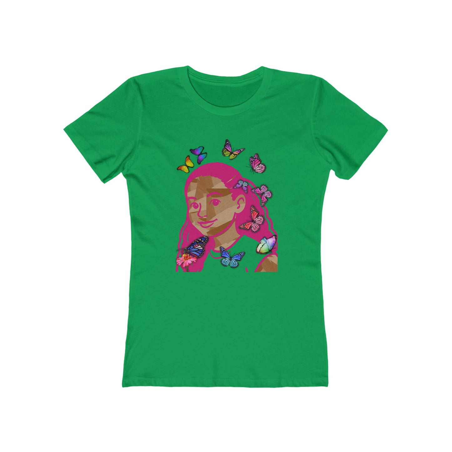 Pink Melanin - Women’s Boyfriend Fit Celebration T-Shirt