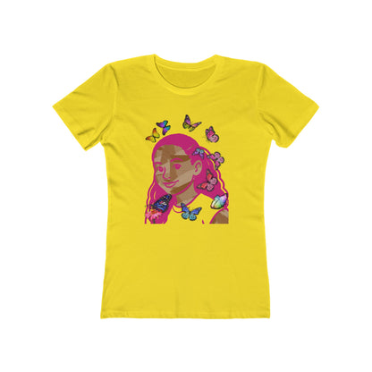 Pink Melanin - Women’s Boyfriend Fit Celebration T-Shirt