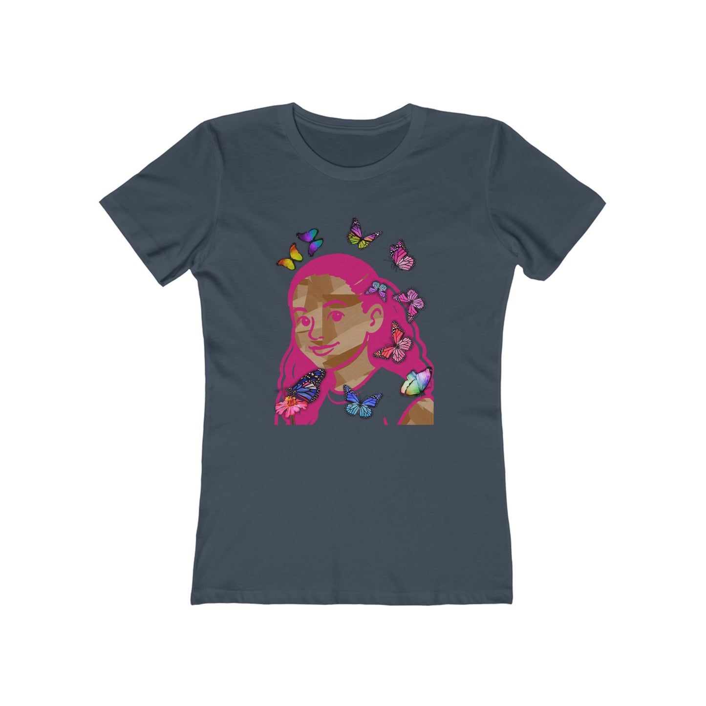 Pink Melanin - Women’s Boyfriend Fit Celebration T-Shirt