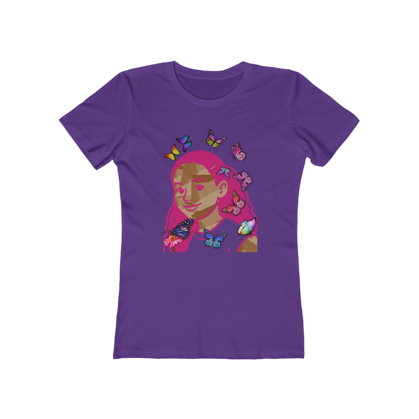 Pink Melanin - Women’s Boyfriend Fit Celebration T-Shirt