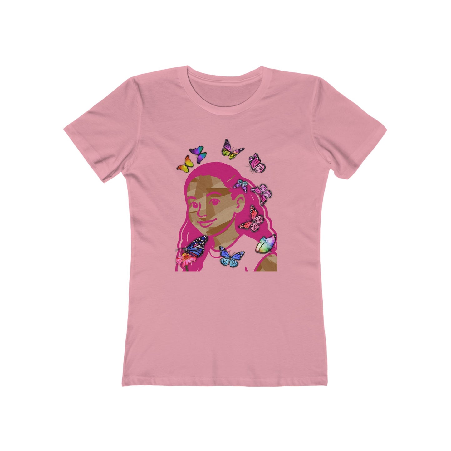 Pink Melanin - Women’s Boyfriend Fit Celebration T-Shirt