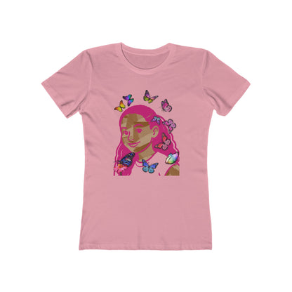 Pink Melanin - Women’s Boyfriend Fit Celebration T-Shirt