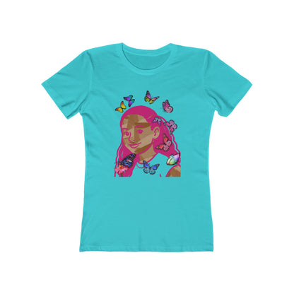 Pink Melanin - Women’s Boyfriend Fit Celebration T-Shirt