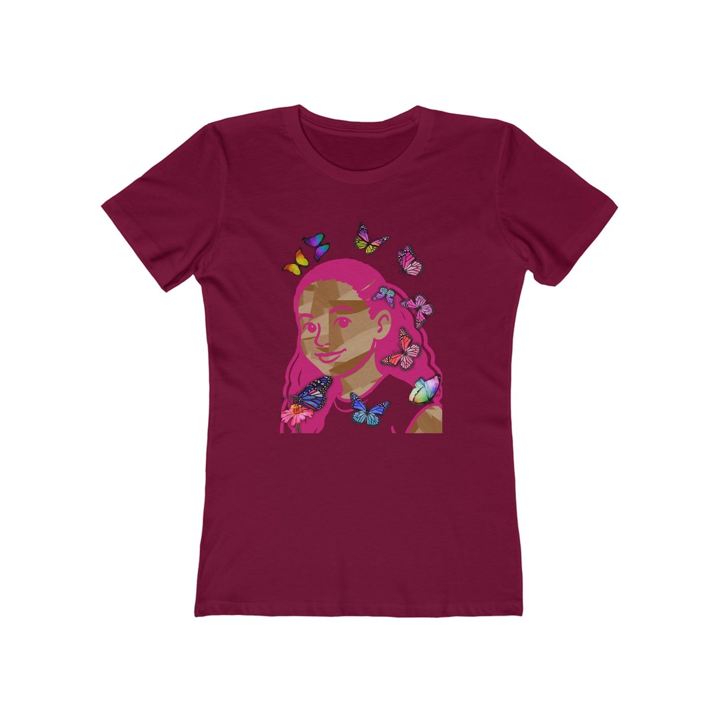 Pink Melanin - Women’s Boyfriend Fit Celebration T-Shirt