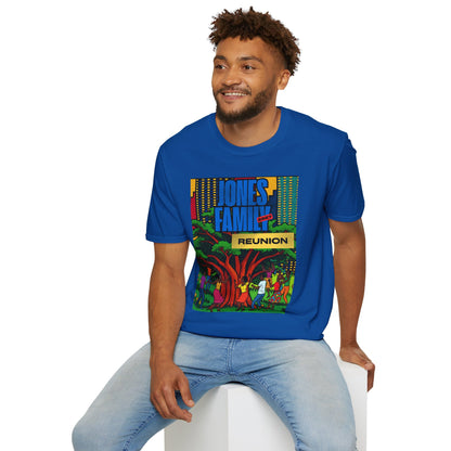 Jones Tree Dancing FR Tee — Unisex Softstyle T-Shirt $16.47-$20.80