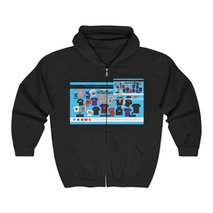 Copy of Personalize It! Gray Business Full - Zip Hoodie