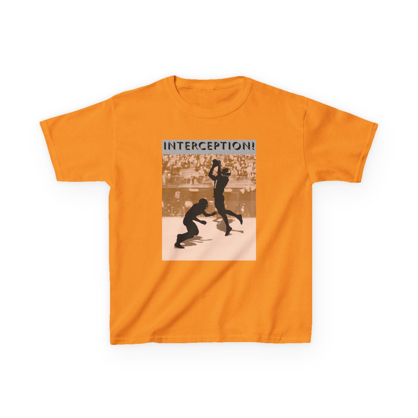 Football Interception Tee - Kids T-Shirt