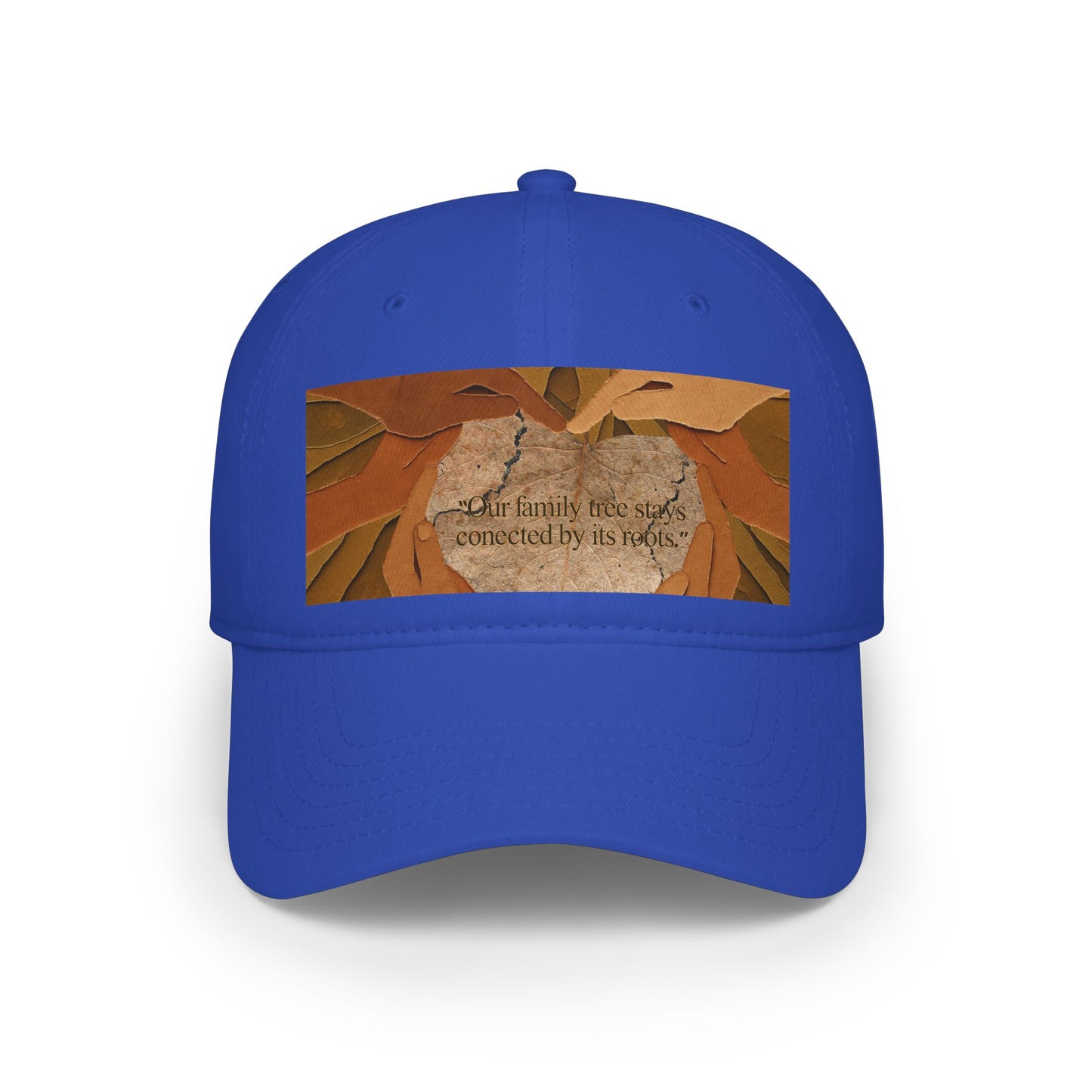 Unisex Family Leaf Low-Profile Baseball Cap - Printed