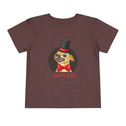I Don't Bite Tee - Graphic Toddler T-Shirt
