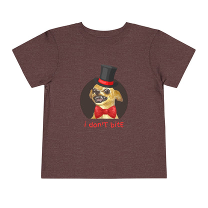 I Don't Bite Tee - Graphic Toddler T-Shirt