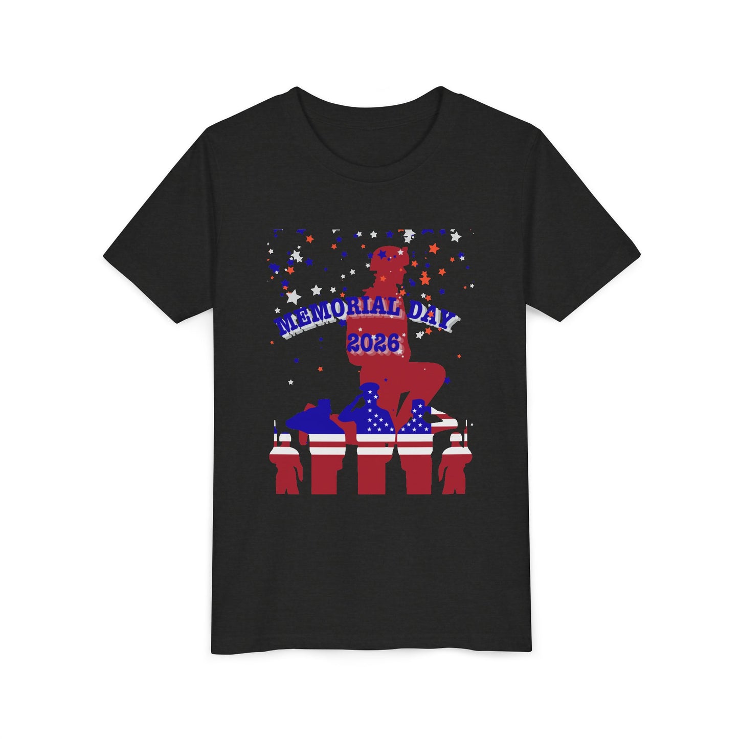 Memorial Day Soldier Tee – Youth T-Shirt