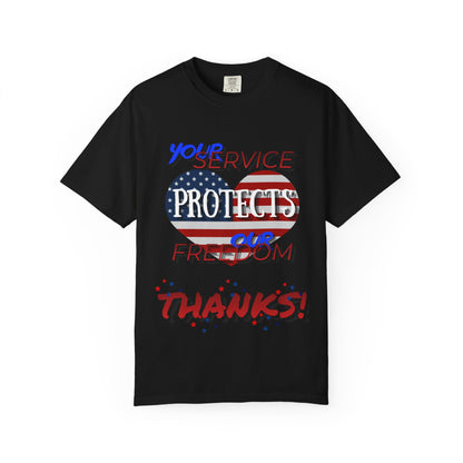 Thanks 4 Service Memorial Day - Unisex T-shirt