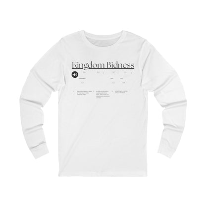 Kingdom - Women's Graphic Long Sleeve Tee BC3501