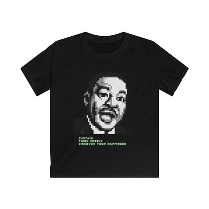 MLK Pixel Tee - Youth T- Shirt