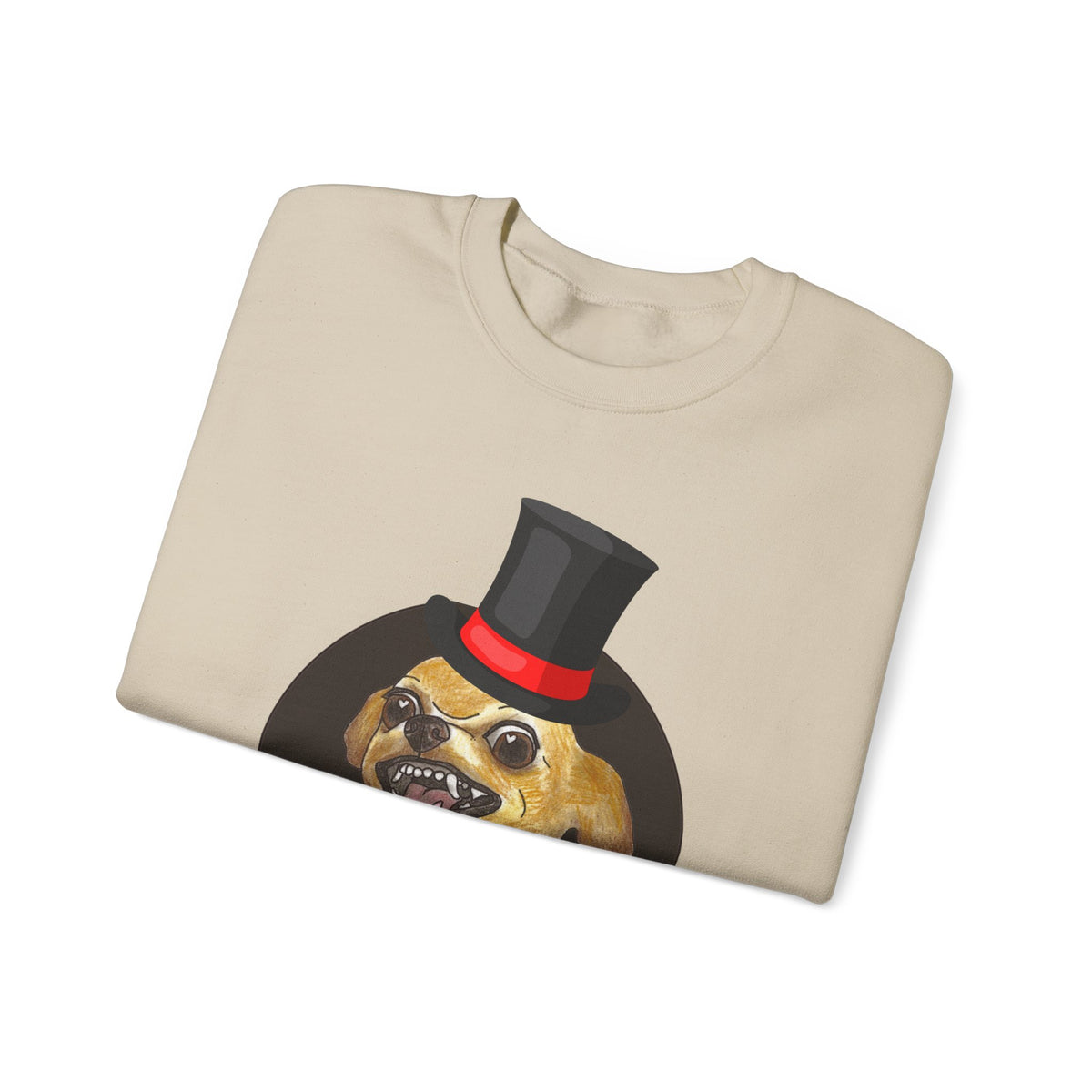 I Don't Bite w/Rips - Graphic Crewneck Sweatshirt
