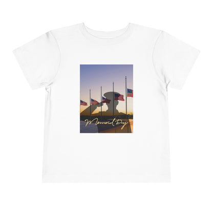 Half Mast Memorial Day Tee — Toddler Graphic T-Shirt