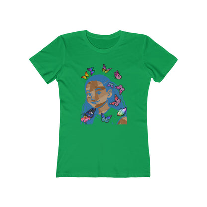 Blue Melanin Tee - Women’s Boyfriend Fit Celebration T-Shirt