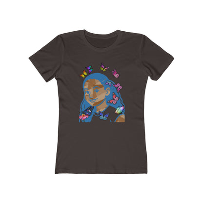 Blue Melanin Tee - Women’s Boyfriend Fit Celebration T-Shirt