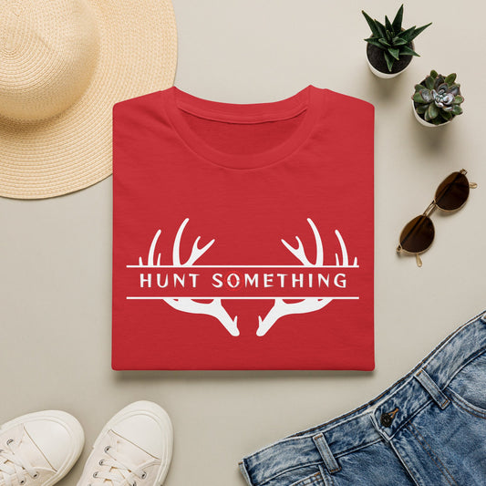 Hunt Something Deer Tee - G64000 Unisex T- Shirt