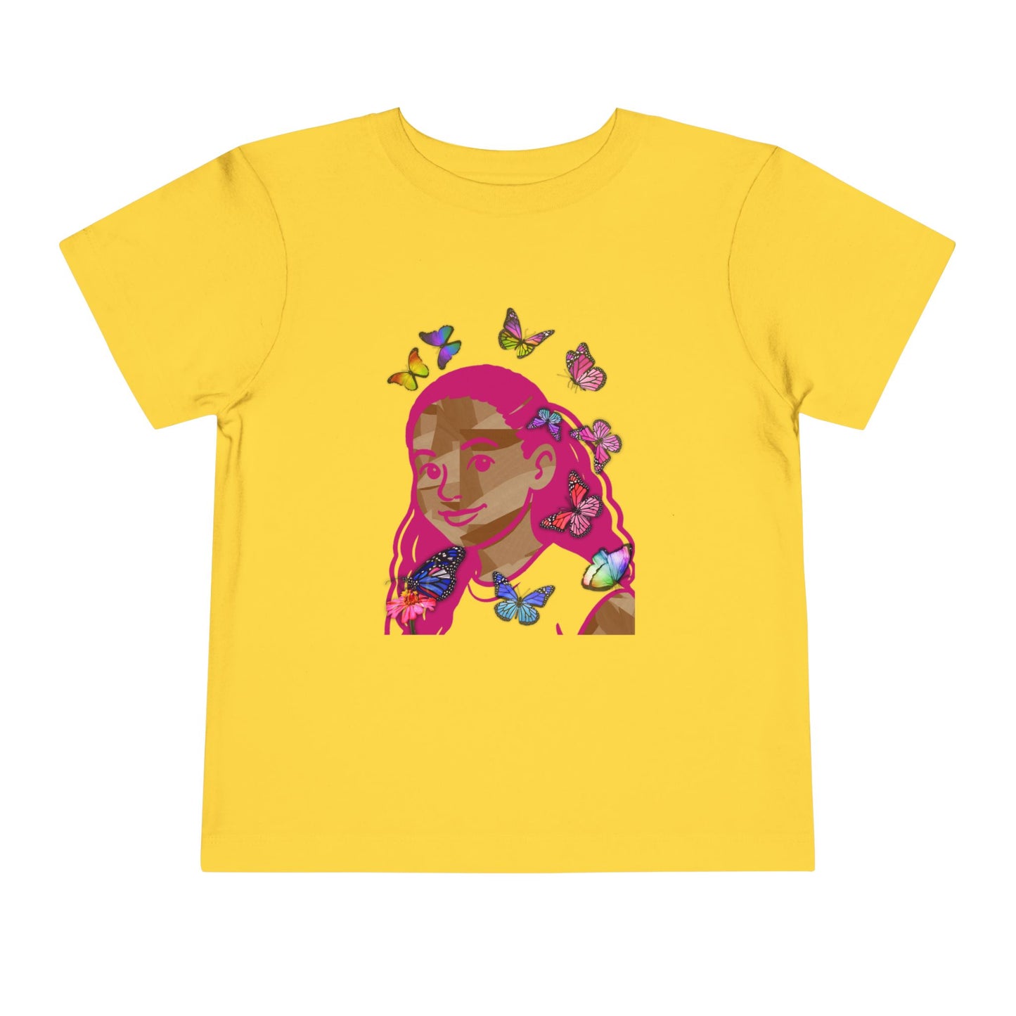Pink Melanin - Graphic Toddler T-Shirt