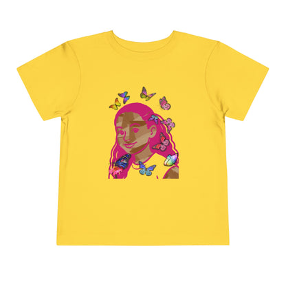 Pink Melanin - Graphic Toddler T-Shirt