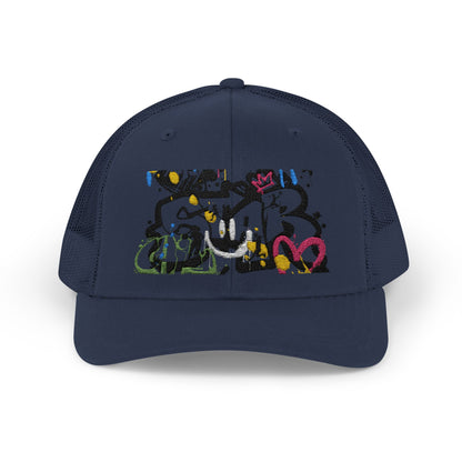 Unisex Star Snapback Trucker Cap - Embroidered