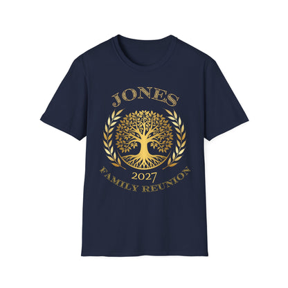 Gold Jones FR Tee — Unisex Softstyle T-Shirt $16.47-$20.80