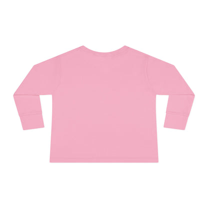 Cute Kawaii Heart Plushie Design Anime Girl - Toddler Long Sleeve T-Shirt RS3302